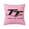 Motorcycle Sport Isle Of Man TT Races Cushion Cover  cm Throw Pillow Case Living Room Decoration Sofa Chair Pillowslip