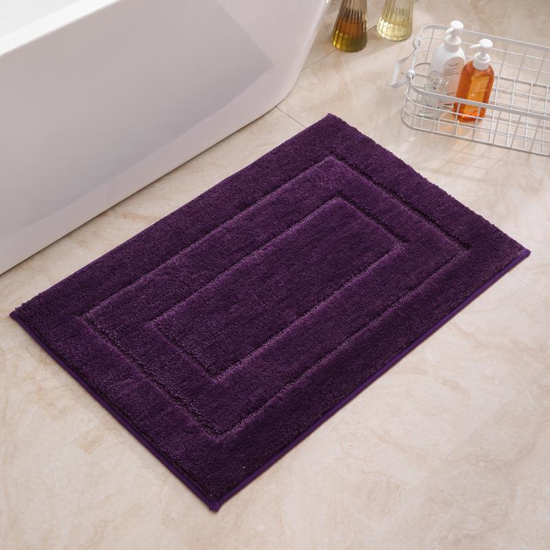 Thickened Bathroom Absorbent Floor Mat, Toilet Door Floor Mat, Toilet Non-Slip Mat, Door Mat, Household Carpet