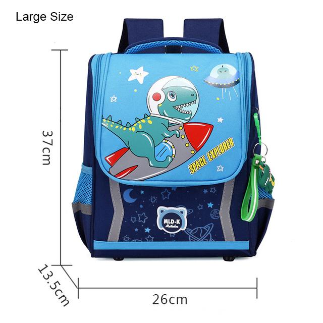 

Cute Dinosaur Children Primary School Backpack 1 Grade Sac A Dos Pack Boys Cartoon School Bags for Kids Satchels Mochila Hombre