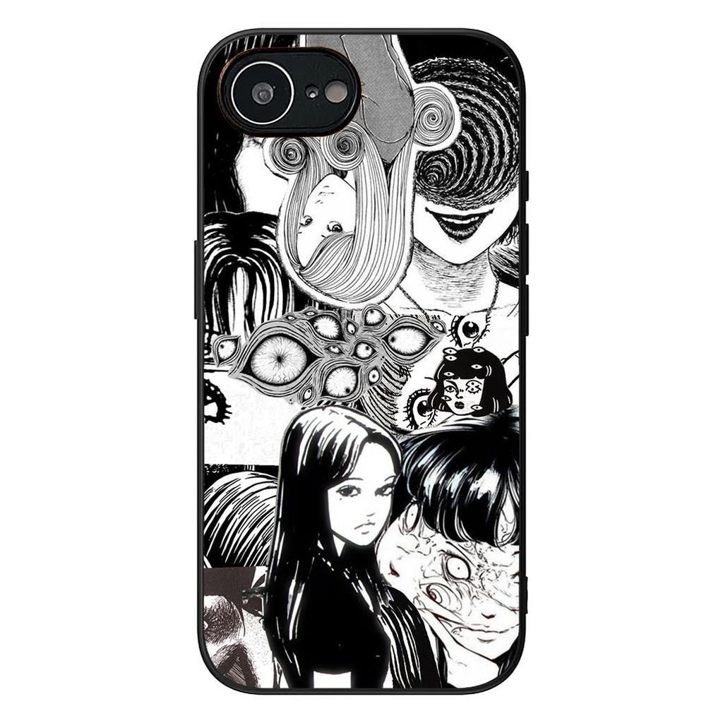 Tomie Wallpaper Junji Ito Anime Casing Cover for Apple iPhone 12 13 Mini XS 11 Pro Max 7 8 Plus XR SE 2022 SE3 + 8+ Phone Case