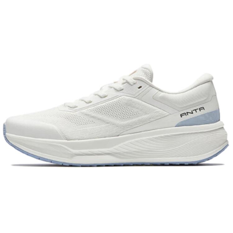 Anta Shenxing 12 Women Training Sneakers Ivory White Magic Carpet Grey 122537718-2 37.5