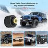Monitoring system security alarm solar TPMS digital LCD display truck RV TPMS with indicator light warning car tire pressure alarm 6 external sensors
