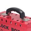 Caja de Bloqueo y Etiquetado Portátil de Seguridad Calibre 13 Caja de Bloqueo y Etiquetado Grupal Para Cumplimiento con OSHA Grupo