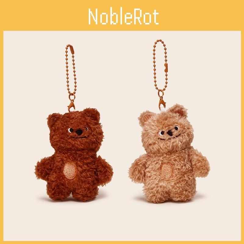 Jinnew Little Bear Matching Plush Keychain Pendant For  Decoration Backpack