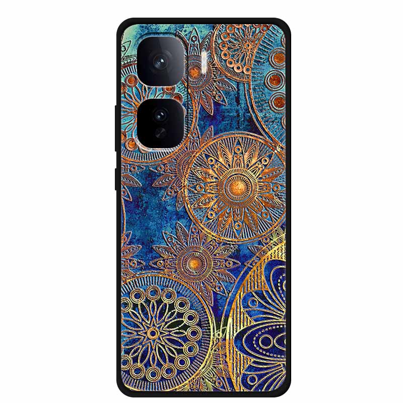 For iQOO Neo 10 Phone Case 3D Relief Emboss Flower Cover for Vivo iQOO Neo 10 Pro plus Silicone Soft Protective Cases Neo10 Pro+