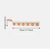 Removable Fabric Clothing Clip Foldable Hanging Socks Organizer Travel Clothes Drying Rack  Outdoor