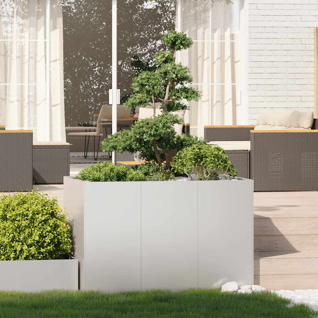 Pot 120X80X80 Cm Stainless Steel