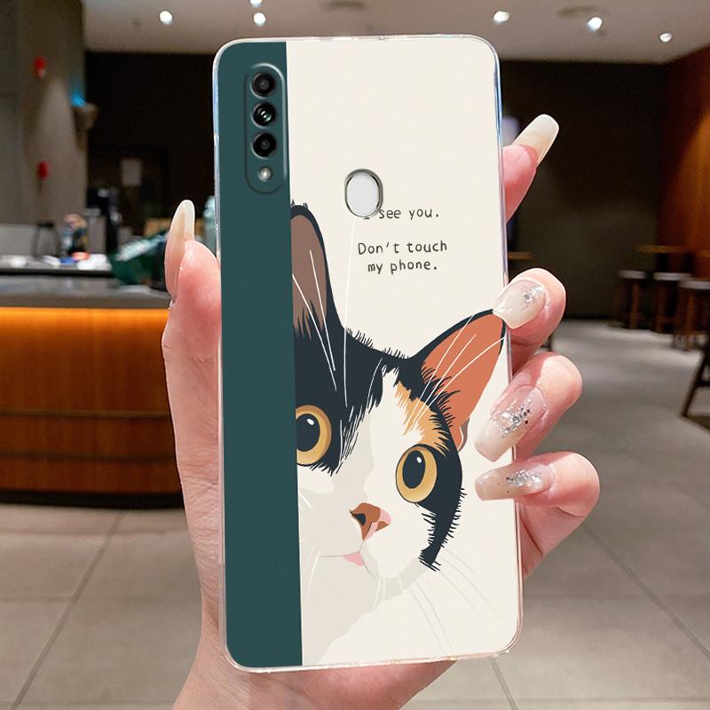 Casing For Oppo A31 2020 Case CPH2015 Transparent Aesthetic Luxury Cute Cool Boys Girls Soft TPU Silicone Phone Case Back Cover