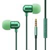 Bedrade Oordopjes met HiFi Geluid Volume Diepe Oproep voor Remote CTIa Standaard Microfoon, Klittenvrij, In-Ear Type, Kwaliteit, Bediening, Bas, Compatibel,
