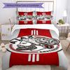 3pcs Ajax Bedding Set Duvet Cover Closure Includes 1 Duvet Cover & 2 Pillowcases, Soft and Comfortable for All Seasons.