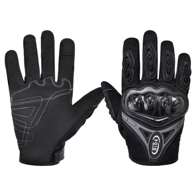 Full Finger Motorcycle Gloves Cycling Outdoor Sports Off-Road Riding Non-Slip Shock Absorption