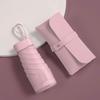 Pocket Umbrella Durability Iron Fiber Constructions UV Sun Umbrella Rain Umbrellas for Outdoor Activities and Commuting