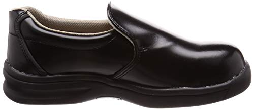 Nosacks Grip King Black Chef Shoes, GKS-B, Men's, Size 26.5cm, Slip-Resistant, Lightweight, with Toe Cap