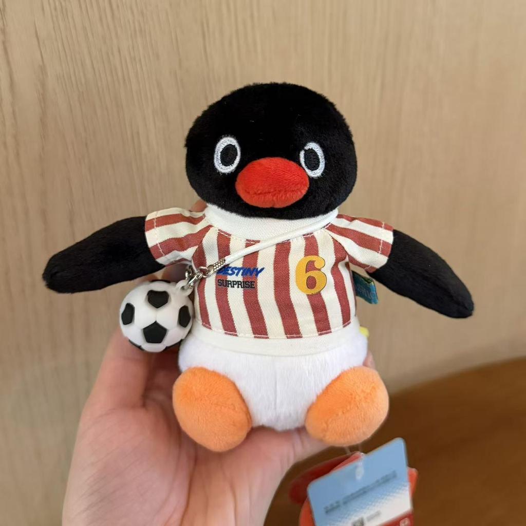 Genuine Penguin Family Bag Charm - Autumn/Winter Series Plush Toy Keychain