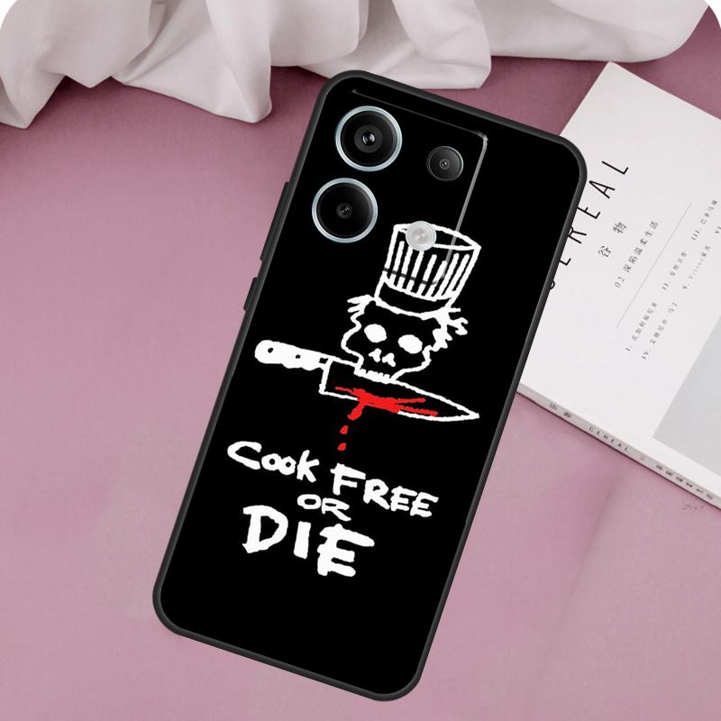 Etui Cook Chef do pieczenia dla Xiaomi Redmi Note 14 13 12 11 10 9 15 Pro Plus Redmi 14C 10C 12C 13C 15C 15 Pokrowiec