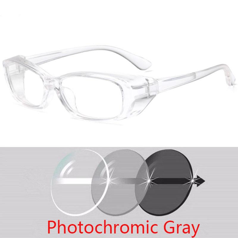 Vintage Small Square Glasses Women Steampunk Rectangle Men Fashion Shades Punk Photochromic Eyewear 0 -1.0 -1.5 To -6.0