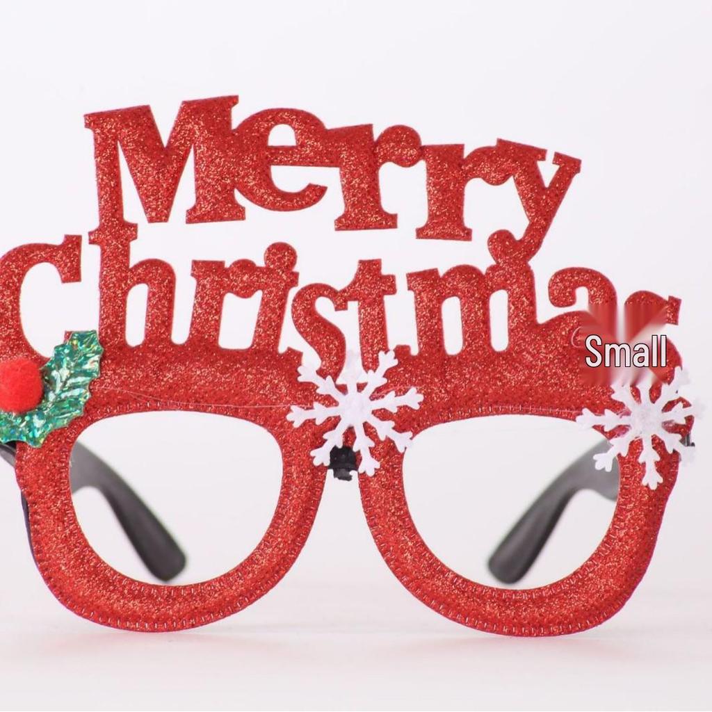Kids' Santa Bowknot Glasses - Christmas Party Photo Props