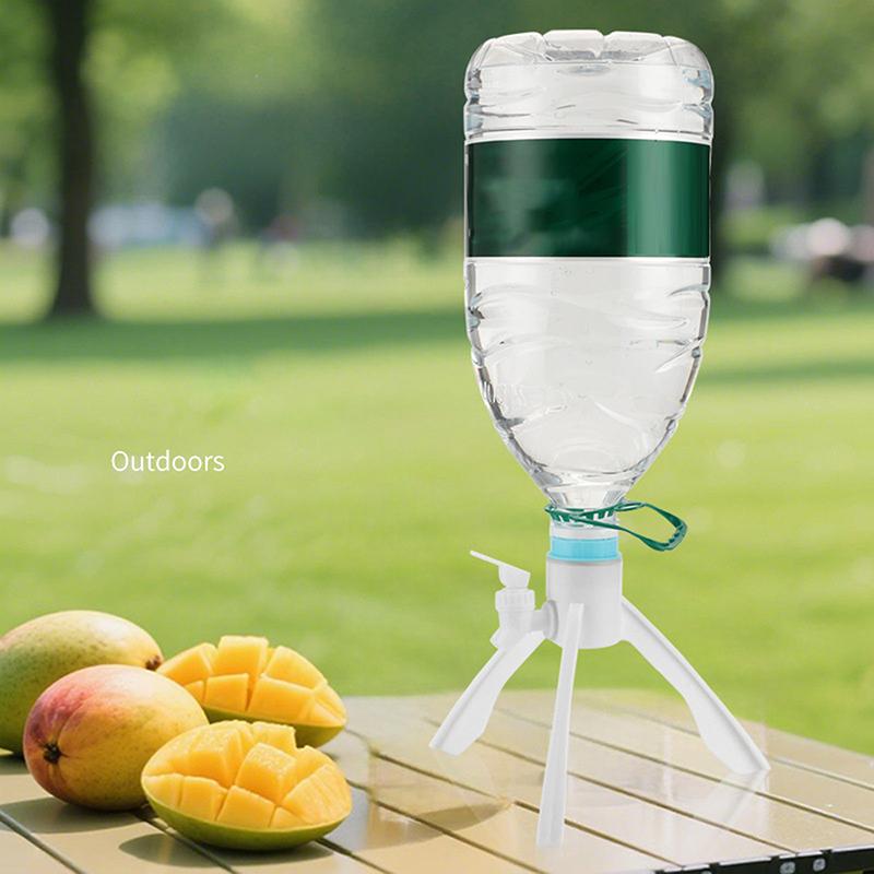 1 Set Bottled Water Valve Labor-Saving Water Dispenser Faucet Strong Load-Bearing Pouring Outlet Holder Bottled Water Dispenser
