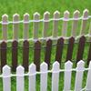 Mini Wooden Fence Miniature Landscape Decoration DIY Fairy Garden Accessories Wood Barrier Dollhouse Succulent Pot Bonsai Decor