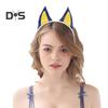 1/2 Pcs/Set Dog Costume Props Animal Ears Decor Hair Hoop Tail Set Birthday Party Cosplay Dress Up Accessories