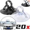 45mm Bathroom Toilet Suction Cup Car Sunshade Suction PVC Cups Clear Rubber Plastic Suckers Car Sun Visor Suction Cups