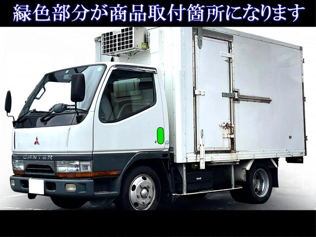 BRIGHTZ Mitsubishi Fuso New Canter Chrome Door Handle Covers and Knob Plate Set [TRUCK-S-082] for Mitsubishi Fuso New Canter