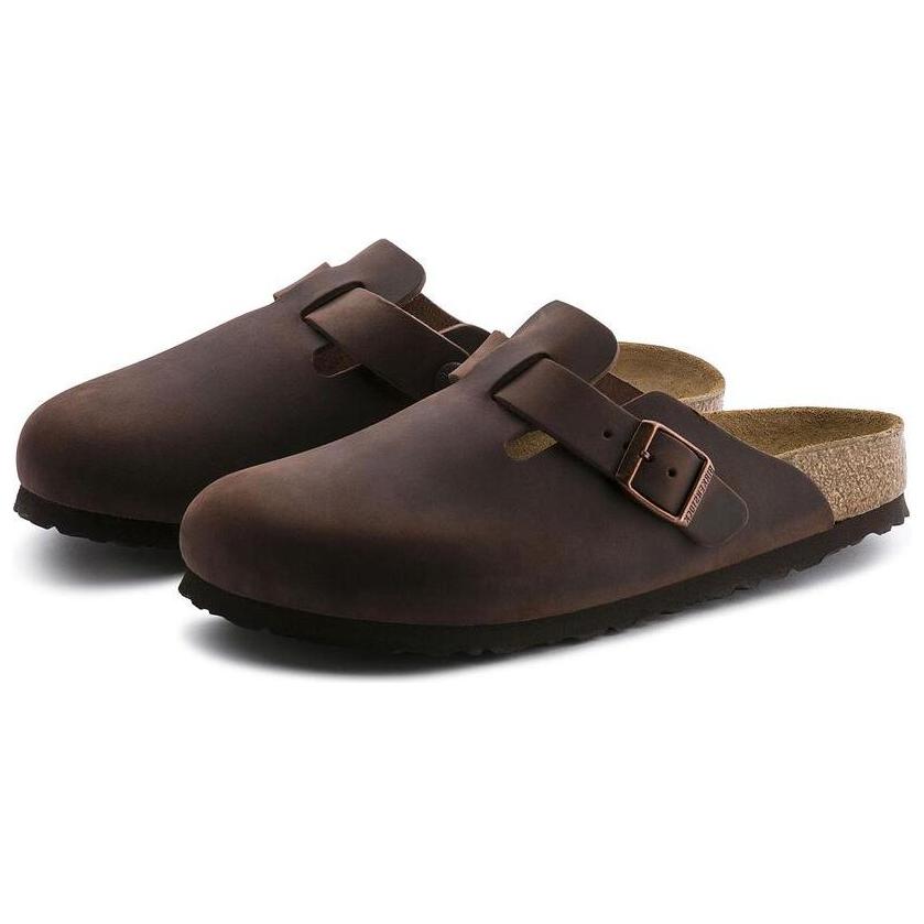 Boston Birkenstock Soft Footbed Oiled Leather 'Habana' 0159711