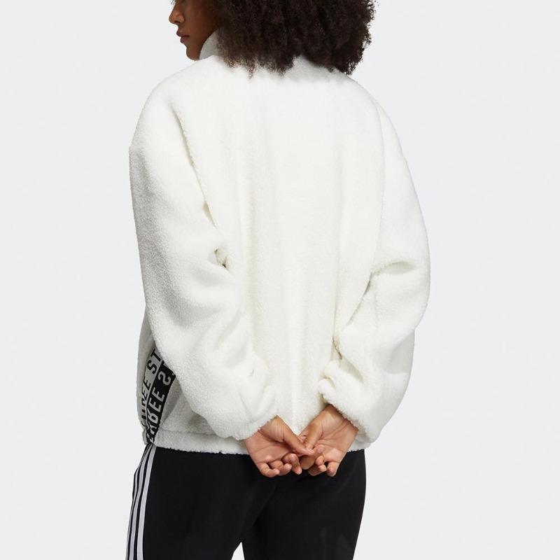 adidas W Boa Jacke Seitenstreifen Jacke Damen Jacke Weiß HD0362