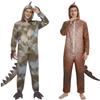Dinosaur Cosplay Costume For Halloween Party With Soft Fabric And Street Style For Kids
