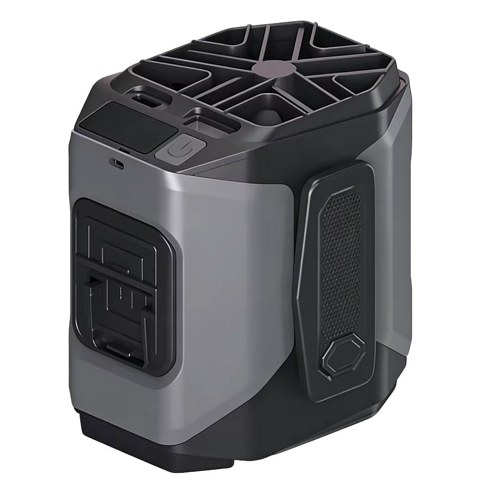 10000mAh Waist Fan Wearable Waist Fan 5-Speed Lightweight 40H Outdoor Hands-Free Cooling Work Site Travel Ooutdoor Long-Distance