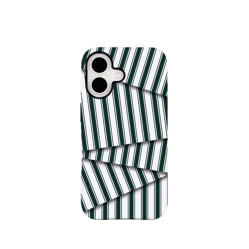 Striped Magnetic Anti-Drop Phone Case & Film for Apple 17 iPhone 16E