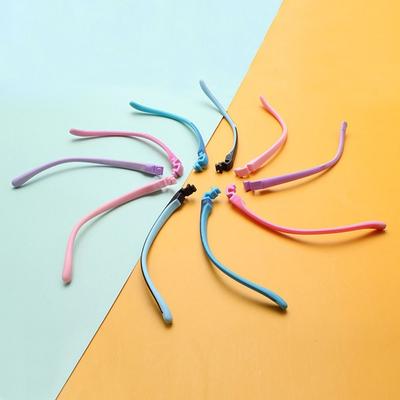 Picioare de Ochelari din Silicon TR90 Pentru Copii cu Sistem de Prindere Multi-color Braț de Înlocuire Accesorii Demontabile pentru Picioare de Ochelari