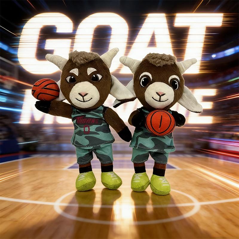 24CM New Goat Movie Plush Toys Cute Collector Cartoon Anime Movie Animal Figure Peripheral Accessories Doll Kid Teens Lover Gift