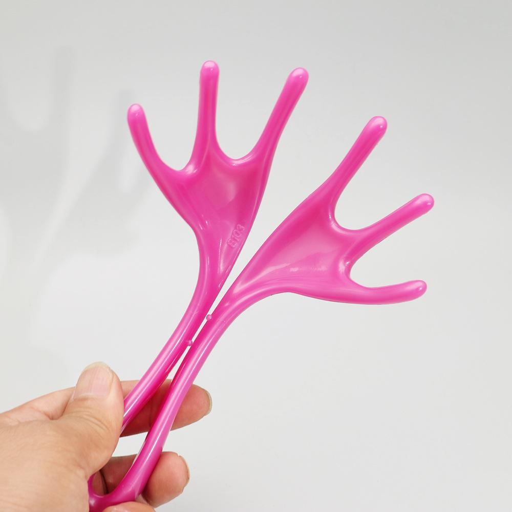 

1 шт. Ручной шестипальцевый массажер для кожи головы, массажер для головы, чесалка для зуда, расслабляющий массаж, мурашки и скребок для стимуляции волос