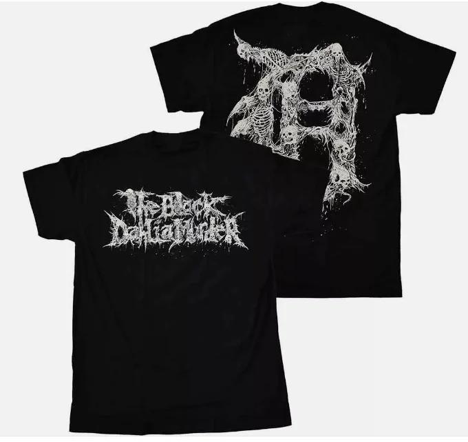 The Black Dahlia Murder Detroit T-Shirt Black New Wear Trend New Fashion European and American Style Pure Cotton