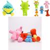 Adorable Pocoyo Elly Pato Loula Sleepy Bird Soft Plush Stuffed Figure Toy Doll Gift For Kids
