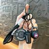 Bag Charm Dopamine Barbell Plates Kettlebell Simulation Dumbbells  Creative Fitness Bag's Pendant Gifts