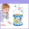 Baby Unicorn Hand Percussion Toy With Music Lights For Early Learning And Sensory Development