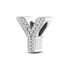 Genuine Copper Plated Color Letter Cubic Zircon Charm Bead Elements Suitable For Authentic Bracelet Style For Women Jewelry Creation Original