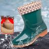 Bofu Bird Waterproof Anti-slip Fishing Rubber Boots