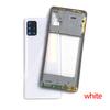 Für Samsung Galaxy A51 A515 A515F A515FN A515X Gehäuse Mittelrahmen Abdeckung Akku Rückseite Rückkamera Linse Logo
