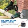 Chainsaw Mini Saw Motor Brushless Motor Lithium Electric Saw 21V 14 Tooth 550 Type Motor For 4In/6In/8Inch Mini Saw