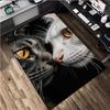 1 Stück Teppich mit Katzenmuster - Heimdekoration Teppich für Wohnzimmer Schlafzimmer Bodenbelag Computerstuhl Bereichsteppich