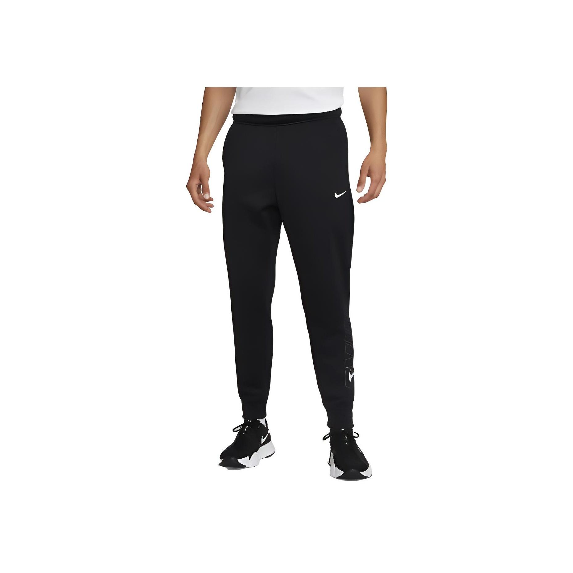 

Nike Therma-Fit Logo Вышитый буквенный принт Удобные карманы Спортивные брюки мужские низ черный FB6892-010 L