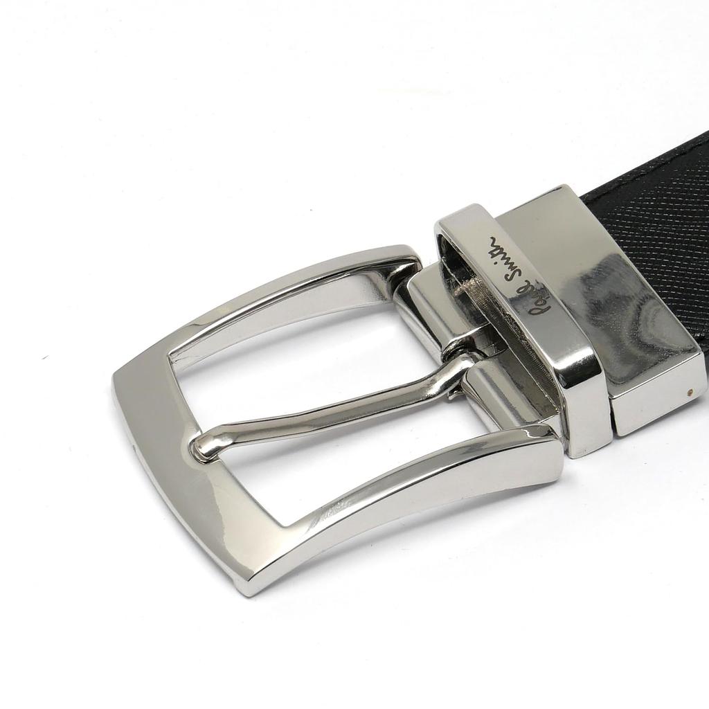 Paul Smith Reversible Leather Belt Simple Includes Care M1A 4437 Men's Set, Design, Cloth, (Type B)