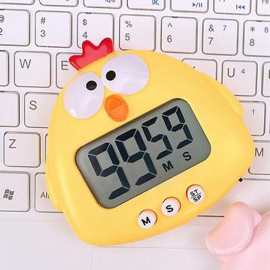 Réveil Timer   Horloge Numérique Minuteur de Cuisine Minuteurs de Cuisson pour Ménage Étudiants