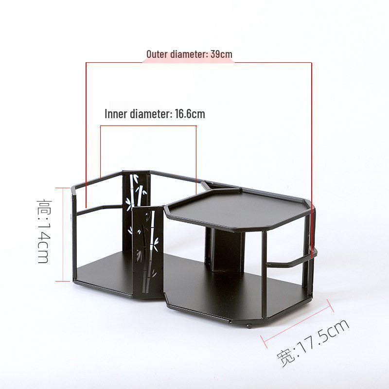 Retro Charcoal Stove Iron Rack: Portable, Wind-Resistant, Heat Insulation Stand