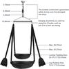 Leather Plush Waist Pad Sex Swing Flirting Device - Adult Toy