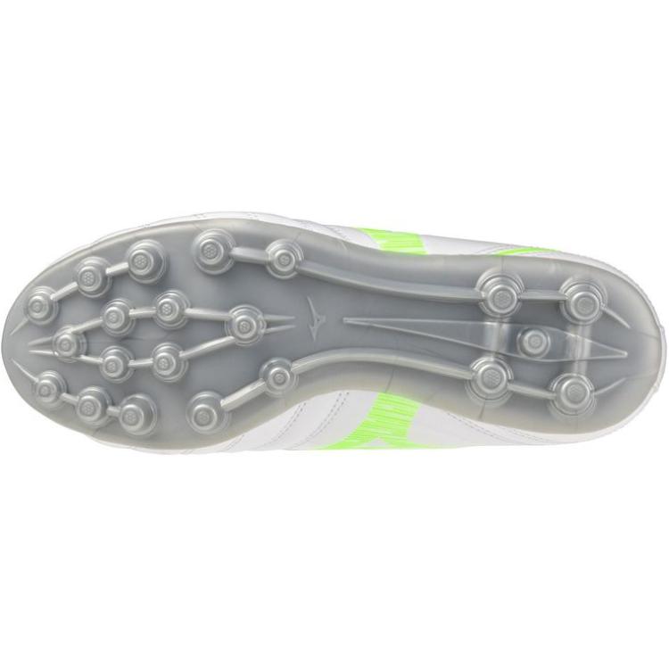 Mizuno Monarchida Neo 3 Select Jr Mg Comfortable Versatile Non-Slip Durable Low-Top Kids Soccer Shoes Men Soccer Shoes White Neon-Green P1GB252637