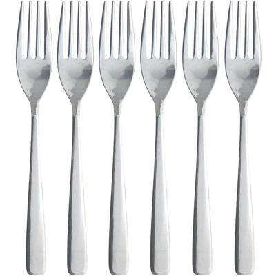 Nagao Slim Widelec obiadowy ze stali nierdzewnej Wyprodukowano w Japonii 5+1 18,1 cm